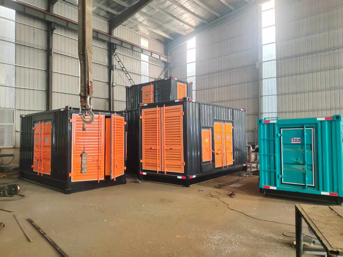 依安500kw柴油发电机组可以带动多少功率设备？