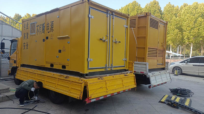 依安柴油发电机组和UPS电源配合使用时的注意事项